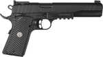 Girsan MC1911 S Hunter Semi-Auto Pistol 10mm Auto 6" Barrel (1)-8Rd Magazine Adjustable Sights Black/Blue Polymer Finish