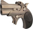 Bond Arms Rawhide Break Action Derringer Handgun .38 Special/357 Magnum 2.5" Barrel 2 Round Capacity Black Rubber Grips Stainless Finish
