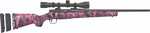 Mossberg Patriot Super Bantam Compact Bolt Action Rifle .243 Winchester 20" Barrel (1)-5Rd Magazine 3-9x40mm Scope Included Muddy Girl Wild Camouflage Stock Black Finish