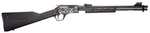 Rossi Gallery Pump Action Rifle .22 Long 18" Barrel 15 Round Capacity Fiber Optic Front & Rear Adjustable Sights Snakeskin Engraved Receiver Wood Stock Black Finish
