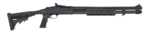 Mossberg 590A1 Milspec Pump Action Shotgun 12 Gauge 3" Chamber 20" Heavy Wall Barrel 8 Round Capacity Ghost Ring Rear Sight 6-Position Synthetic Stock Black Finish