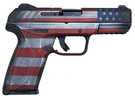 Ruger Security 9 Compact Striker Fired Semi-Automatic Pistol 9mm Luger 4" Barrel (1)-15Rd Magazine Fixed Front Sight & Drift Adjustable 3-Dot Rear Battleworn Flag Finish