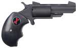 North American Arms Black Widow Single Action Mini Revolver .22 LR/.22 WMR 2" Barrel 5 Round Capacity Fixed Millett Low Profile Front & Rear Sights Finish