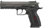 Tanfoglio Stock III Polymer Semi-Automatic Pistol 9mm Luger 4.75" Barrel (1)-17Rd Magazine Adjustable Sights Matte Black Finish