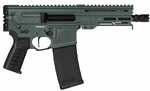 CMMG Dissent MK4 Semi-Automatic Pistol .300 AAC Blackout 6.5" Barrel (2)-30Rd Magazines Polymer Grips Charcoal Green Finish