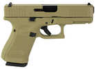 Glock G19 Gen 5 Compact Striker Fired Semi-Automatic Pistol 9mm Luger 4.02" Barrel (3)-15Rd Magazines Fixed Sights Coyote Tan Polymer Finish