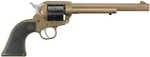 Ruger Wrangler Single Action Revolver .22 Long Rifle 7.5" Cold Hammer-Forged Barrel 6 Round Capacity Blade Front & Integral Rear Sights Black Checkered Synthetic Grips Burnt Bronze Finish