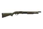 Winchester Super X Pump Defender Action Shotgun 12 Gauge 3" Chamber 18" Barrel 5 Round Capacity Brass Bead Sight OD Green Composite Finish