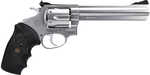 Rossi RM66 Revolver 357 Mag 6 Shot 6" Satin Stainless Steel Barrel, Cylinder & Frame Black Checkered Rubber Grip