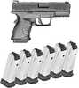 Springfield Armory XD-M Elite OSP Gear Up Package Compact Semi-Automatic Pistol 10mm Auto 3.8" Barrel (6)-11Rd Magazines Black Polymer Finish