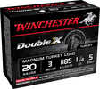 Winchester Double X Magnum Turkey 20 Ga 3" 1 1/4 oz 1185 fps Ammo 5 Round Box