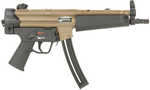 Heckler & Koch MP5 Semi-Automatic Tactical Pistol .22 Long Rifle 8.5" Barrel (1)-25Rd Magazine Polymer Grips Black & Flat Dark Earth Finish