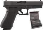 Glock G17 Gen1 Safe Action Semi-Automatic Pistol 9mm Luger 4.49" Barrel (2)-10Rd Magazines Fixed Sights Black nDLC Finish