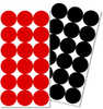 Pro-Shot 1in Repair Patches - 288 Red & Black