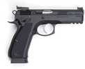 CZ-USA SP-01 Shadow ACCU Semi-Automatic Pistol 9mm Luger 4.6" Barrel (3)-19Rd Magazines Adjustable Sights Black Aluminum Grips Polycoat & Nitride Finish