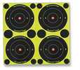 Birchwood Casey B3-90 Shoot-N-C Target 3" Round Bullseye 60/Pack 34375-90