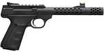 Browning Buck Mark + Vision Triad Semi-Automatic Pistol .22 Long Rifle 5.5" Barrel (1)-10Rd Magazine Adjustable Sights Rubber Grips Black Finish