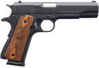 Charles Daly 1911 Single Action Semi-Automatic Pistol 9mm Luger 5" Barrel (1)-10Rd Magazine Diamond Checkered Walnut w/ CD Logo Grips Black Finish