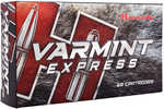 Hornady Varmint Express 22-250 Rem 50 gr 3800 fps V-Max (VMX) Ammo 20 Round Box