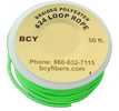 BCY Inc. BCY Size 24 D Loop Rope Neon Green 50 ft