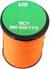 BCY Inc. BCY 3D End Serving Neon Orange 120 yds.