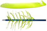 Trueflight Mfg Comp Inc Spiral Wrap Flu-Flu Feathers Chartreuse RW 100 pk. Model: 17013