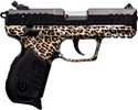 Ruger SR22 Semi-Automatic Pistol .22 Long Rifle 3.5" Barrel (2)-10Rd Magazines Black Slide And Grips Leopard Dip Finish