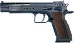 Tanfoglio IFG Gold Match Semi-Automatic Pistol .45 ACP 6" Barrel (1)-17Rd Magazine Wood Grips Matte Black Finish