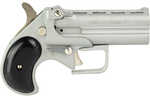 Old West Big Bore Derringer .380 ACP 3.5" Barrel 2 Round Capacity Fixed Sights Black Synthetic Grips Silver Satin Finish