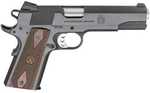 Springfield 1911 Garrison Semi-Automatic Pistol 9mm Luger 5" Barrel (1)-9Rd Magazine Wood Grips Blued Finish