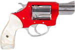 Charter Arms Chic Lady Double/Single Action Revolver 38 Special 2" Barrel 5 Round Capacity White Pearl Grips Red Anodized Finish