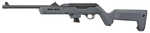 Ruger PC Carbine Magpul Backpacker Semi-Automatic Rifle 9mm Luger 16.12" Barrel (1)-10Rd Magazine Gray Stock Black Finish