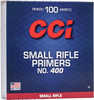 CCI No. 400 Standard Small Rifle Primers Box of 1000