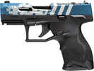 Taurus TX-22 Compact Semi-Automatic Pistol .22 Long Rifle 3.6" Barrel (2)-13Rd Magazine Blue US Flag On Slide Black Polymer Finish