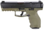 Heckler & Koch VP9-B Semi-Automatic Pistol 9mm Luger 4.1" Barrel (2)-17Rd Magazines Black Slide OD Green Polymer Finish