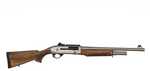 Military Armament MAC 2 Tactical Semi-Automatic Shotgun 12 Gauge 3" Chamber 18.5" Barrel 4 Round Capacity Turkish Walnut Stock Nickel Finish