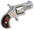 North American Arms Single Action Mini-Revolver .22 Short 1.125" Barrel 5 Round Capacity Wood Grips Stainless Finish
