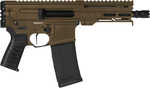 CMMG Dissent MK4 Semi-Automatic Pistol 9mm Luger 6.5" Barrel (1)-33Rd Magazine Black Polymer Grips Midnight Bronze Finish
