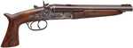 VINTAGE HOWDAH PISTOL 10.25" DOUBLE BARREL PISTOL .45LC/410 Walnut Stock