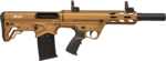 GForce Arms GFY-1 Semi-Automatic Shotgun 12 Gauge 3" Chamber 18.5" Barrel (2)-5Rd Magazines Bullpup Stock Burnt Bronze Finish