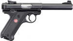 Ruger Mark IV Target Semi-Automatic Pistol .22 Long Rifle 5.5" Barrel (2)-10Rd Magazines Blued Finish