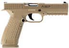 American Precision Strike One Semi-Automatic Pistol 9mm Luger 5" Barrel (2)-10Rd Magazines Coyote Tan Cerakote Finish