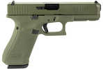 Glock 17 Gen 5 Semi-Automatic Pistol 9mm Luger 4.49" Barrel (3)-17Rd Magazines Olive Drab Green Cerakote Finish