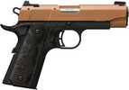 Browning 1911-22 Black Label Semi-Automatic Pistol .22 Long Rifle 3.26" Barrel (1)-10Rd Magazine Copper Cerakote Slide Matte Black Finish