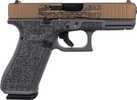 Glock 45 Semi-Automatic Pistol 9mm Luger 4.02" Barrel (1)-17Rd Magazine Burnt Bronze Slide Nordic Symbols Gray Finish