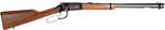 Rossi Rio Bravo Lever Action Rifle .22 WMR 20" Round Barrel 12 Round Capacity Polished Black Receiver with July 4 Eagle Engraving Wood Stock Black Finish