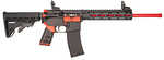 Tippmann Arms M4-22 Redline Compliant Semi-Automatic Rifle .22 Long Rifle 16" Red Barrel (1)-10Rd Magazine M4 Collapsible Stock Red Accents With Black Finish