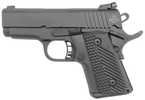 Rock Island Armory Armscor, BBR 3.10, 1911, Semi-automatic, Metal Frame Pistol, Compact, 45ACP, 3.1" Barrel, Alloy, Parkerized Finish, Black, G10 Grips, Adjustable Sights, 10 Rounds, 1 Magazine