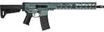 CMMG MK4 Dissent Semi-Automatic Rifle 5.56mm NATO 16.1" Barrel (1)-30Rd Magazine Black Synthetic Stock Charcoal Green Cerakote Finish