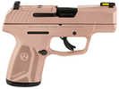 Ruger Max-9 Sub-Compact Semi-Automatic Pistol 9mm Luger 3.2" Barrel (2)-10Rd Magazines Rose Gold Cerakote Finish